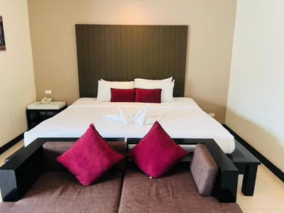 디럭스 더블룸 또는 트윈룸 — Baramee Resortel