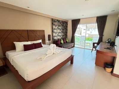 프리미어 더블룸 또는 트윈룸 — Baramee Resortel